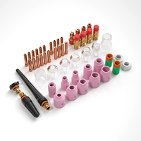 ANDELI 68PCS TIG Welding Torch Stubby Gas Lens For WP-17/18/26 Pyrex Glass Cup Kit Durable Practical GTAW Welder Accessories