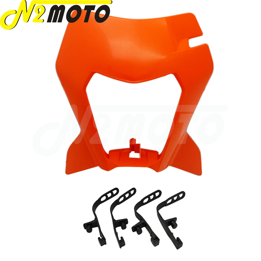 Motocross Enduro LED Headlight Headlamp Mask Cover For KTM 125 150 250 300 350 400 450 500 SX XC SX-F XC-W EXC 530 XC-W Six Days