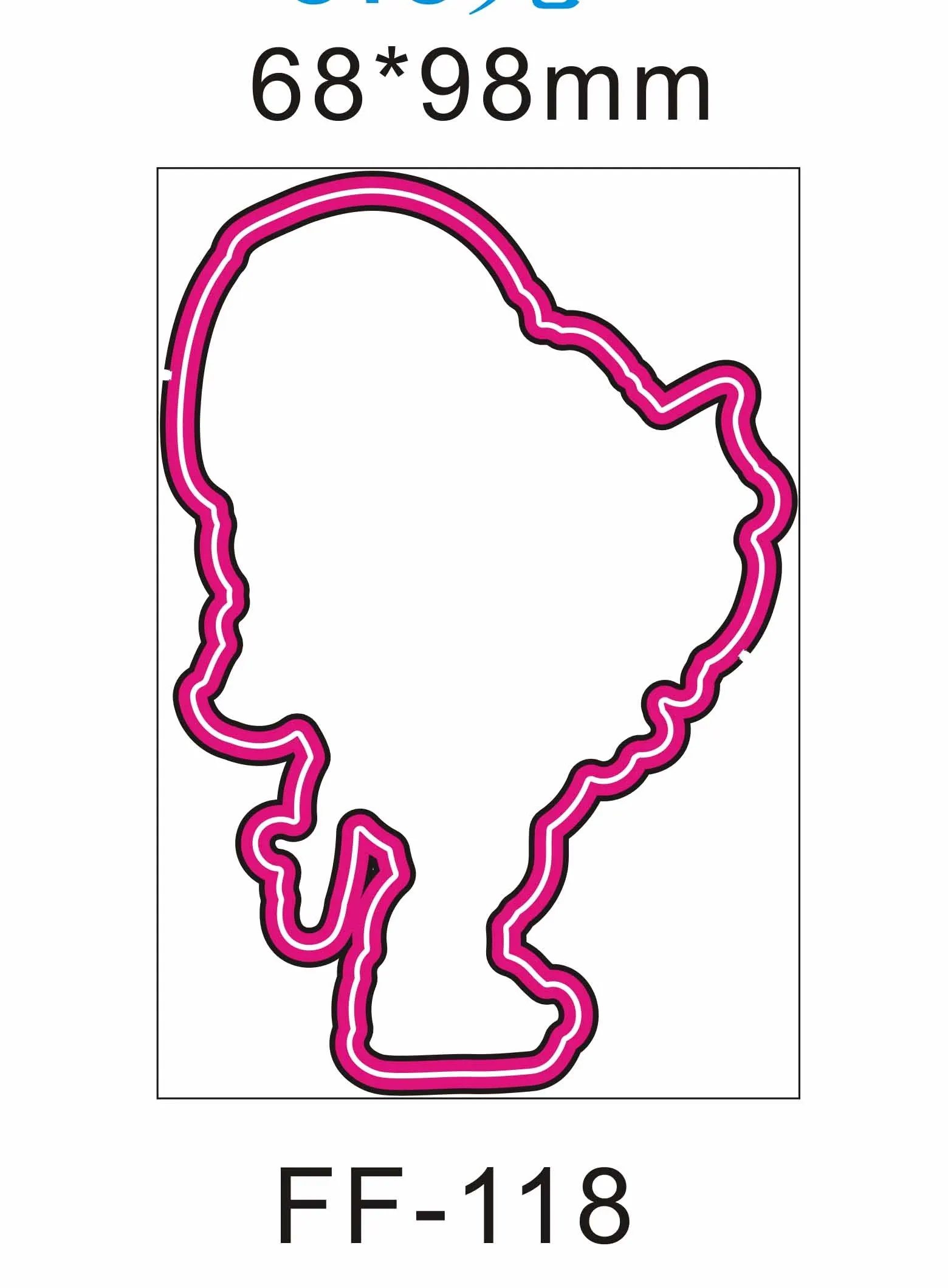 Magnolia Girl Transparent Silicone Stamp And Metal Die/Seal For DIY Scrapbooking/photo Album Decorative Clear Stamp Lace