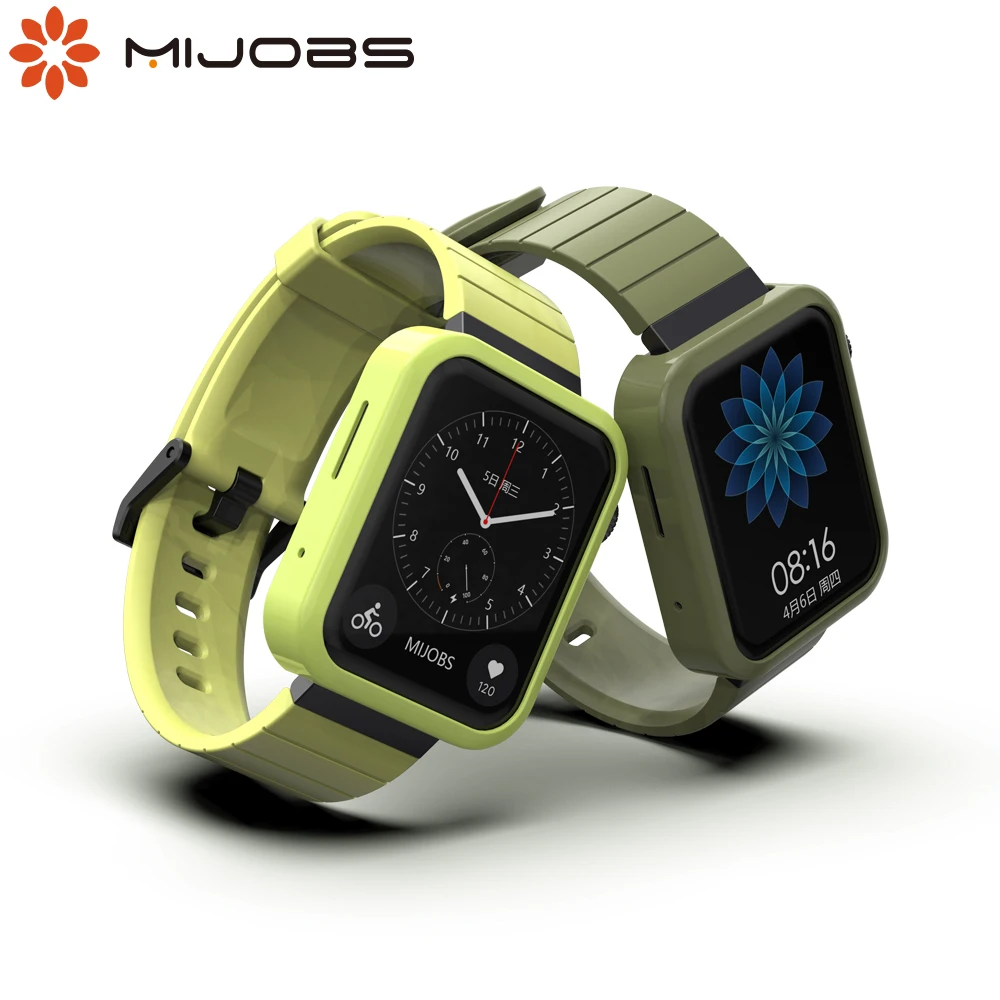 For Xiaomi Watch Strap Wristbands Bracelet for Mi Smart Watch Replacement Wrist Strap Protector Case Bumper Accessories