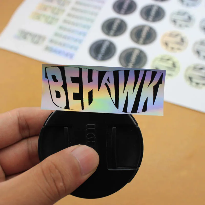 

Wholesale reflective self adhesive customized printing hologram sticker