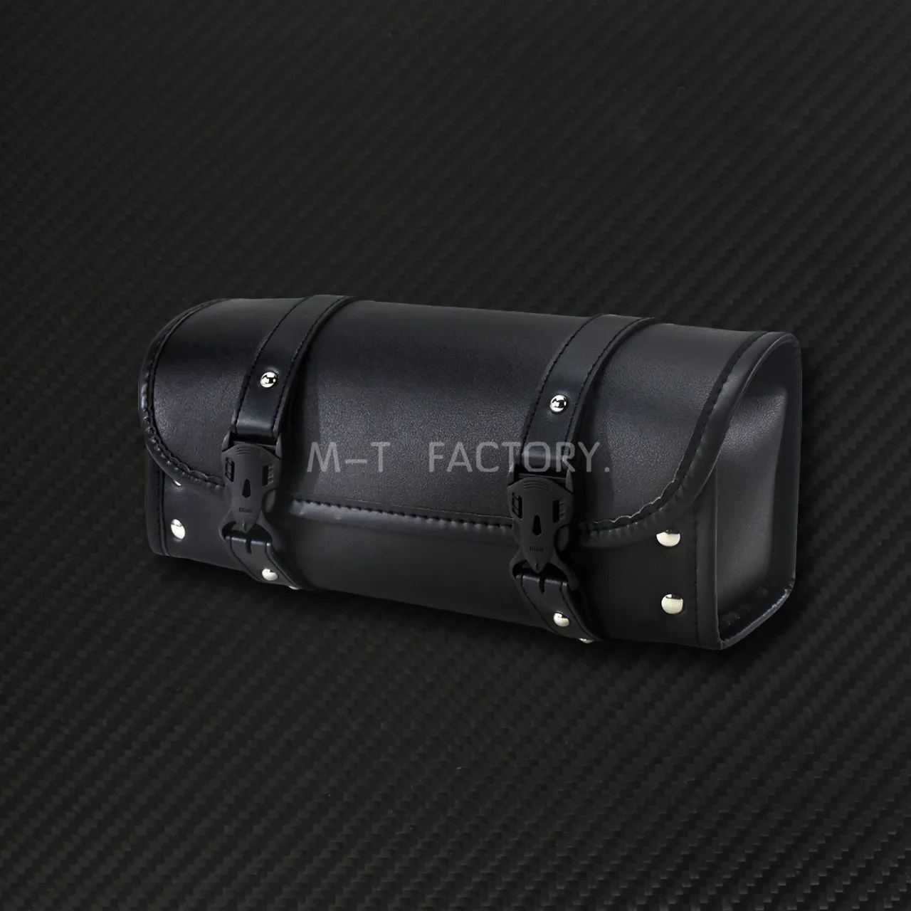 Universal Motorcycle Handlebar Bag Roll Tool Side Saddlebags Storage Tool Pouch Bag For Harley Dyna Touring Sportster XL Softail