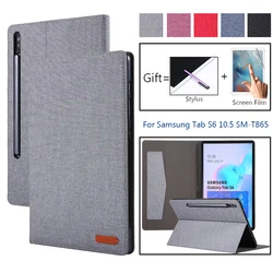 Funda para Samsung Galaxy Tab S6 10,5 T860 T865 funda protectora para Samsung Tab S6 10,5 pulgadas SM-T860 SM-T865 carcasa para tableta