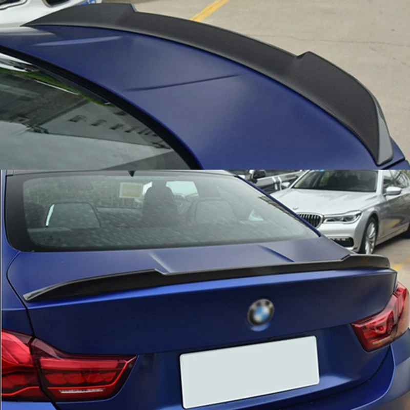 

For BMW F36 Spoiler Carbon Fiber 4 Series F32 Gran Coupe F36 CS style Spoiler 2014- UP 420i 420d 428i 435i
