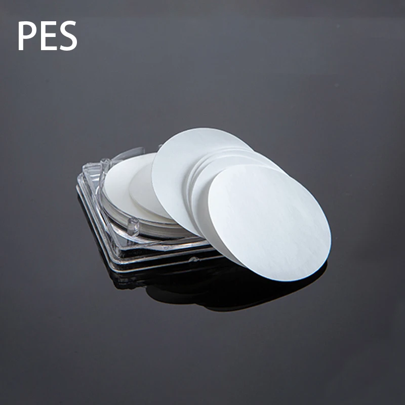 

Микропористая мембрана 50 шт./100 шт./кор. PES, лабораторная гидрофобная фильтрационная мембрана с миллипорами