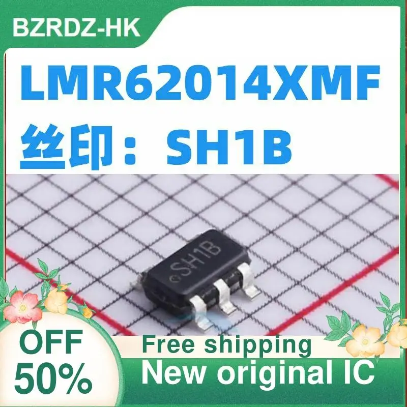 10PCS LMR62014XMF LMR62014XMFX SH1B SOT23-5  New original IC