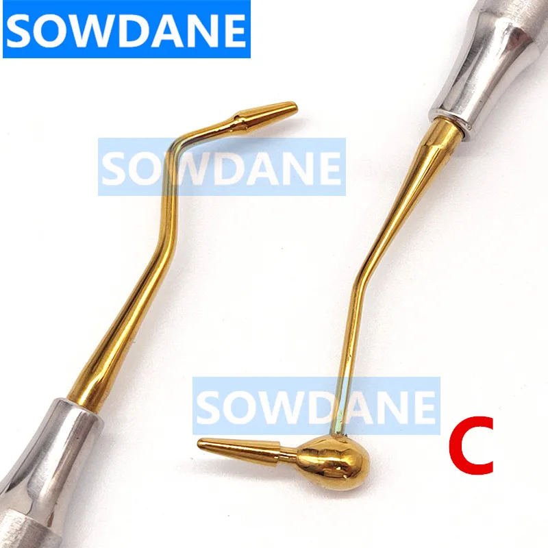 Teeth Whitening Composite Resin Filling Spatula Titanium plated Head Resin Filler set Dental Restoratio Tool