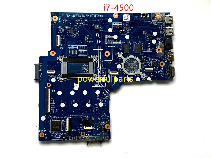 For Hp 248 G1 340 G1 Laptop Motherboard 746032-001 With i7-4500 Cpu +  Graphic 6050A2608301-MB-A02  Working Good