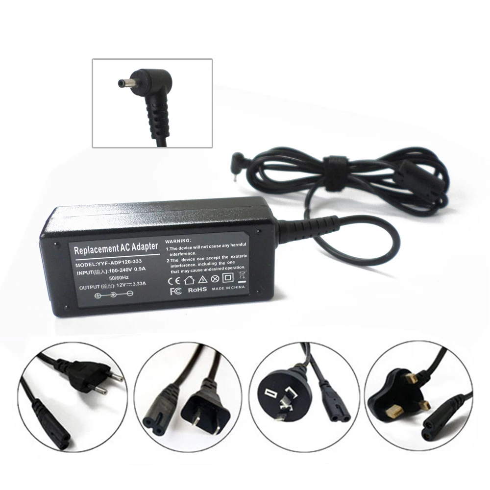 Nieuwe 12V 3.33A 40W Ac Adapter Power Supply Cord Notebook Pc Battery Charger Voor Samsung AA-PA3N40W/Us a12-040N1A BA44-00262A