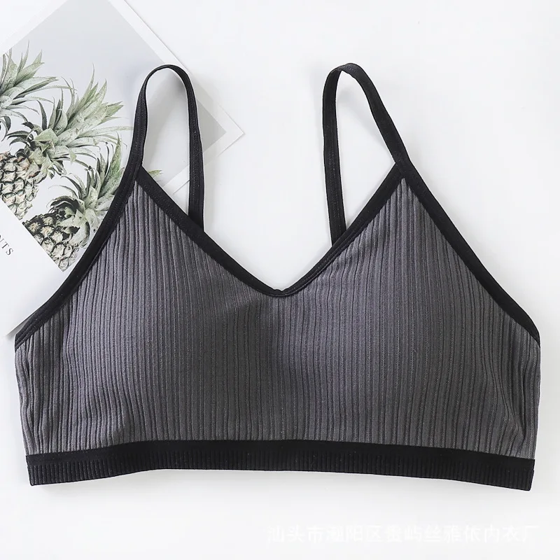 Women\'s Cotton Underwear Tube Tops Bra Sexy Top Women\'s Sling Bra Lady Sports Bra Seamless Underwear Bra Female Sexy Crop Top