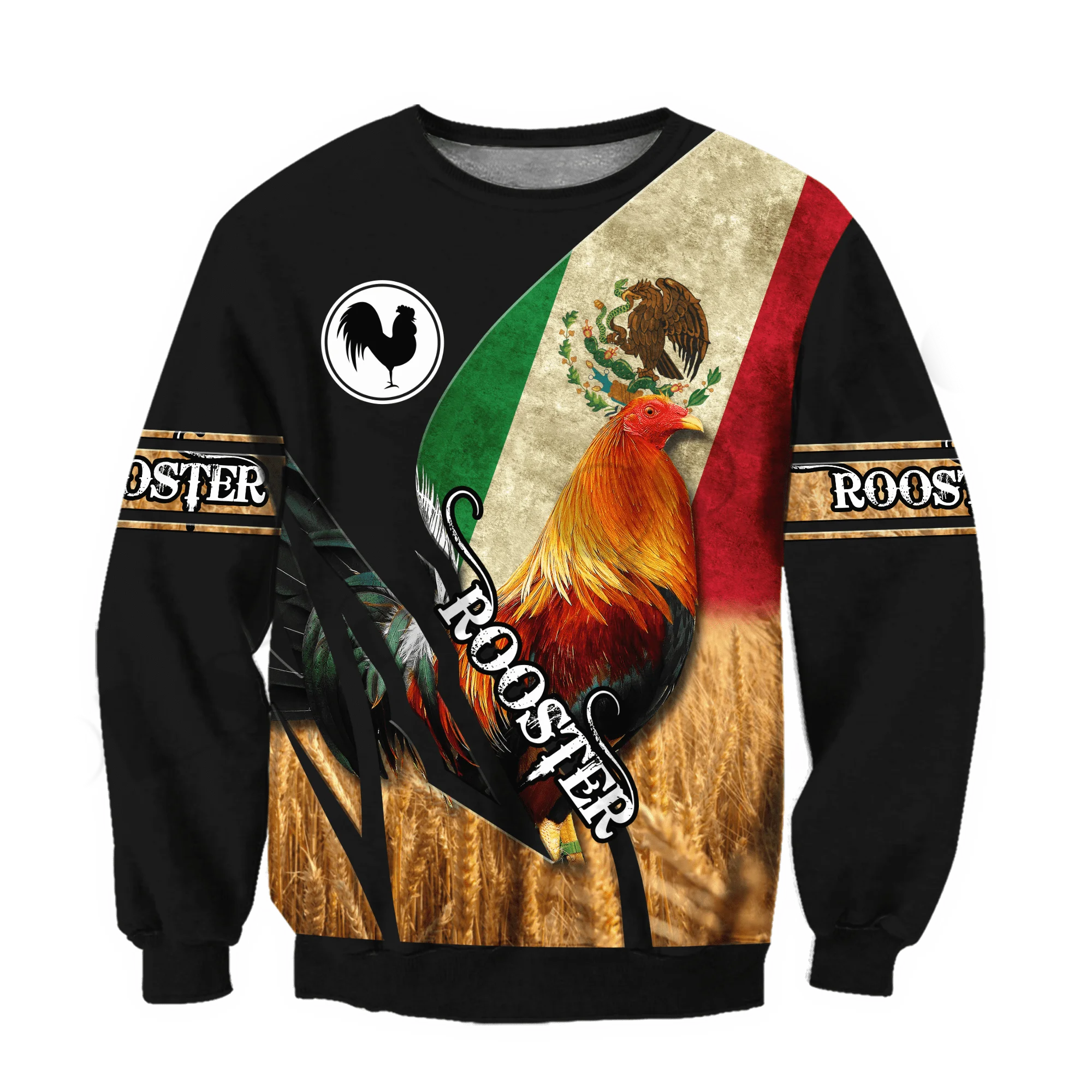 PLstar Cosmos 3Dprinted Newest Rooster Animal Art Mexico Harajuku Streetwear Pullover Unique Unisex Hoodies/Sweatshirt/Zip A-1