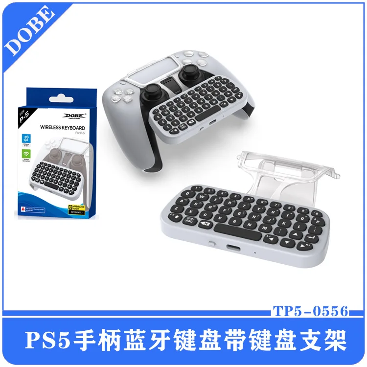 Wireless Keyboard For PS5 Controller Bluetooth-com External Keyboard Chat Voice Bluetooth Keyboard For Playstation5 Gamepad