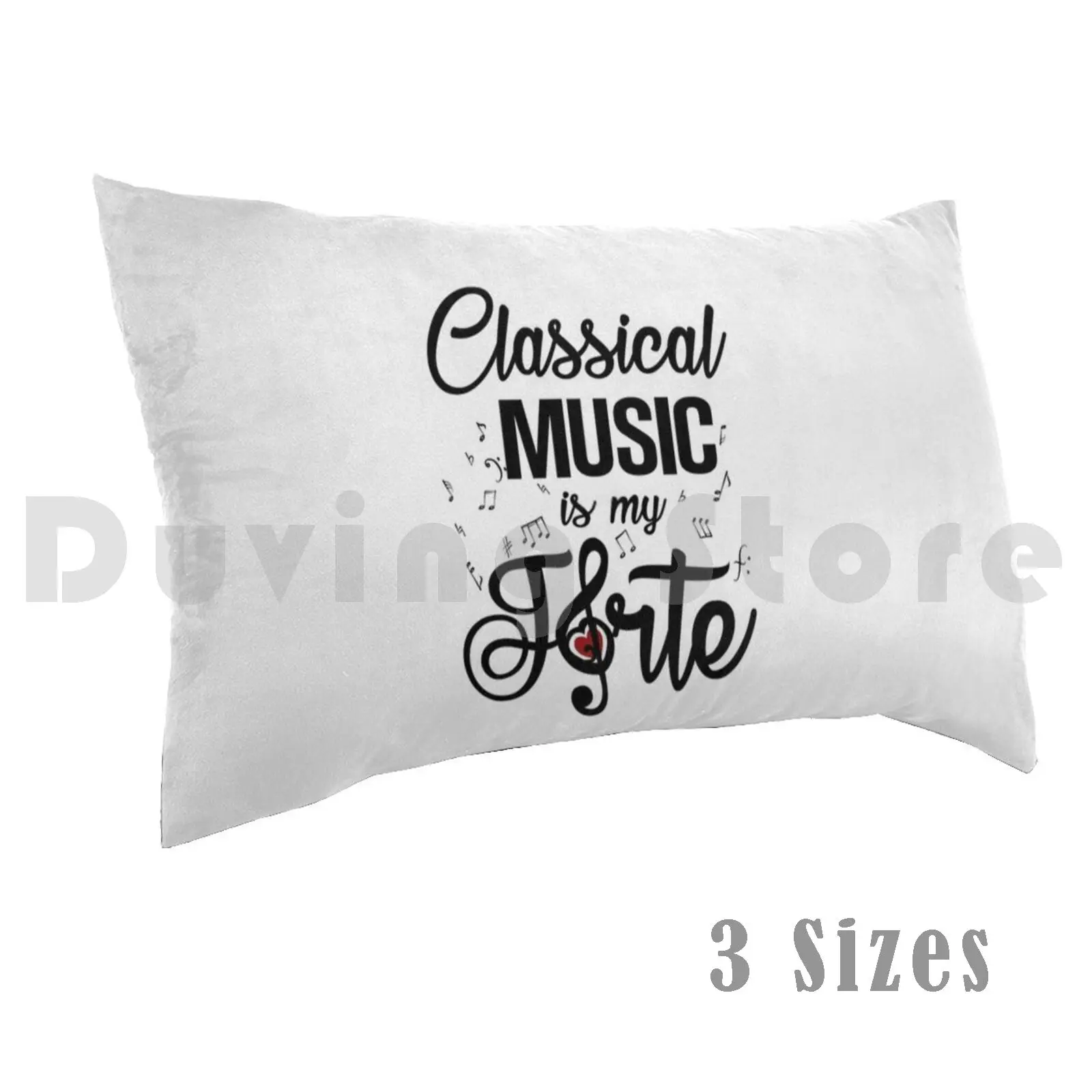 Classical Music Is My Forte Pillow Case DIY 50*70 Classical Music Bach Mozart Schubert Beethoven Brahms