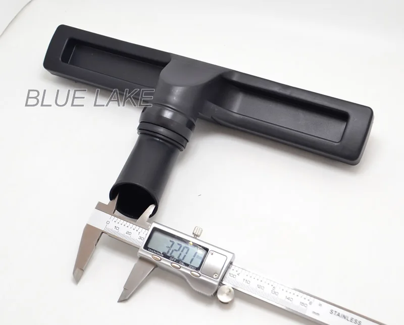 Щетка-стеклоочиститель для пылесоса, полипропиленовый мех, для пола, с колесом, внутренний диаметр интерфейса 32/35 мм