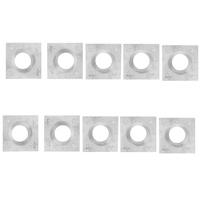 

Лезвия твердосплавные для токарного станка, 14x14x2 мм, 10 шт.