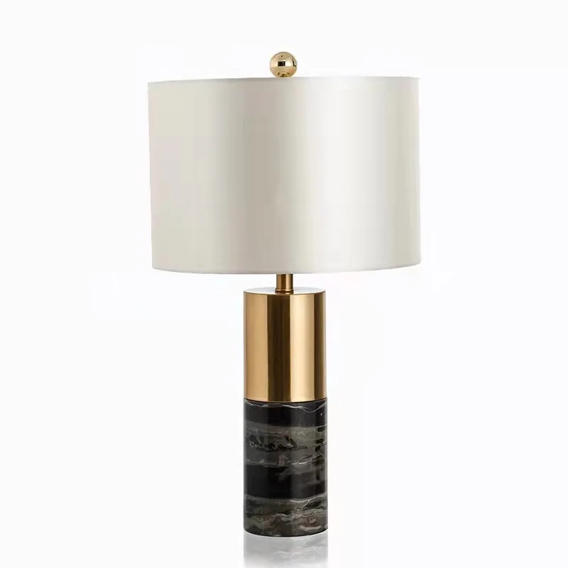 

marble table lamp modern table light reading lighting living room lighting fancy lighting hotel lighting