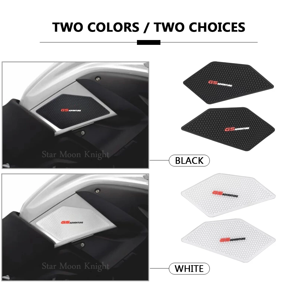 Side Fuel Tank Pad Stickers For BMW GS 1200 R1200GS R 1200 GS R1200 Adventure 2008 2010 Motorcycle Knee Grip Traction Tank Pad