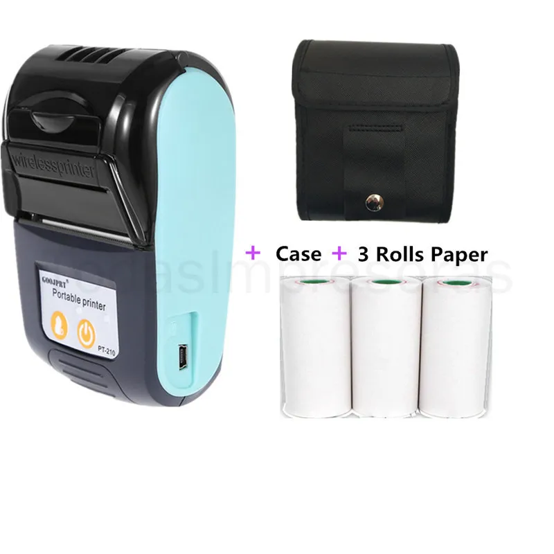 58mm Wireless Mini Thermal Printers Portable Receipt Printer Thermal BT Mobile Phone Android POS PC Pocket Bill Makers Impresora