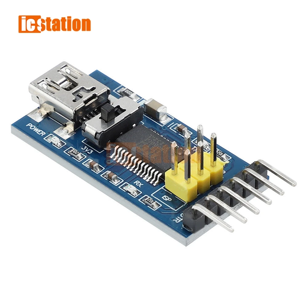 لوحة القطع الأساسية ل FTDI FT232RL USB إلى IC التسلسلي لالساخن في جميع أنحاء العالم