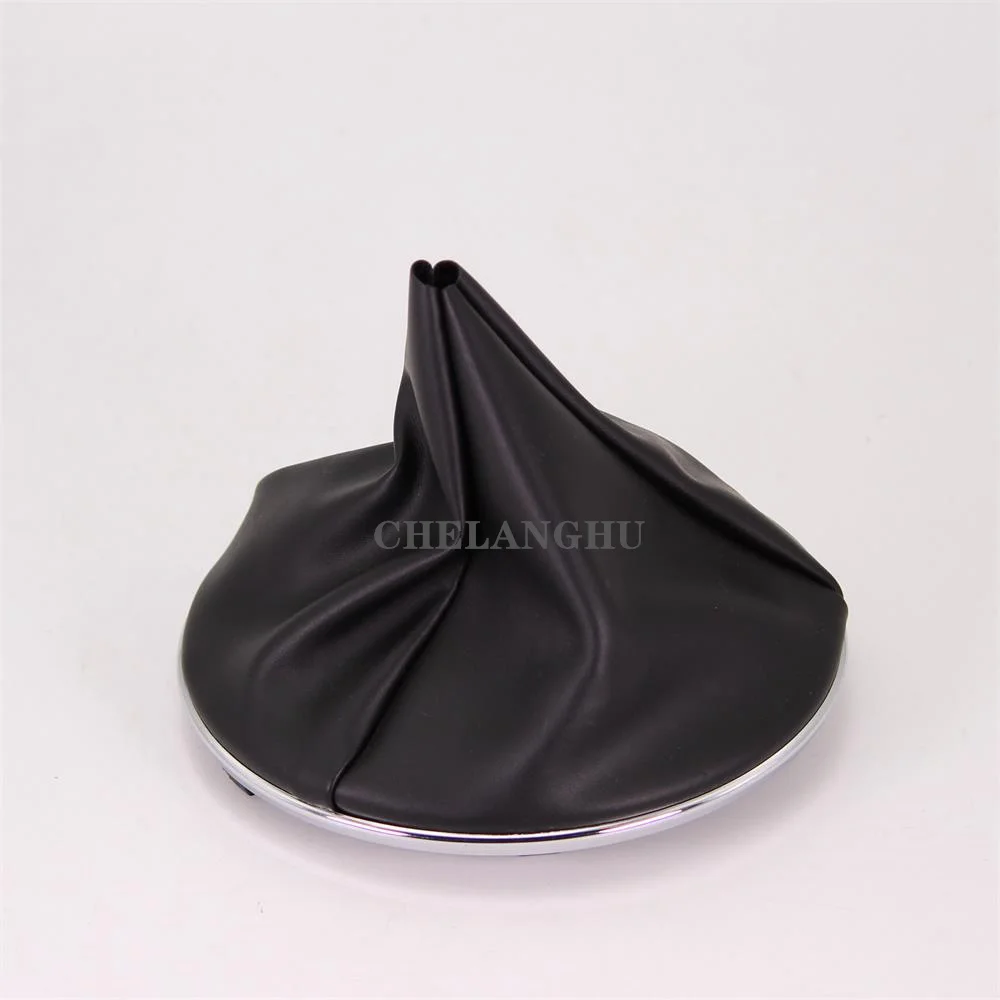 5 Speed Gear Shift Stick Knob Level Leather Boot For Fiat 500 500C 2007 2008 2009 2010 2011 2012 2013 2014 2015 2016 2017 2018