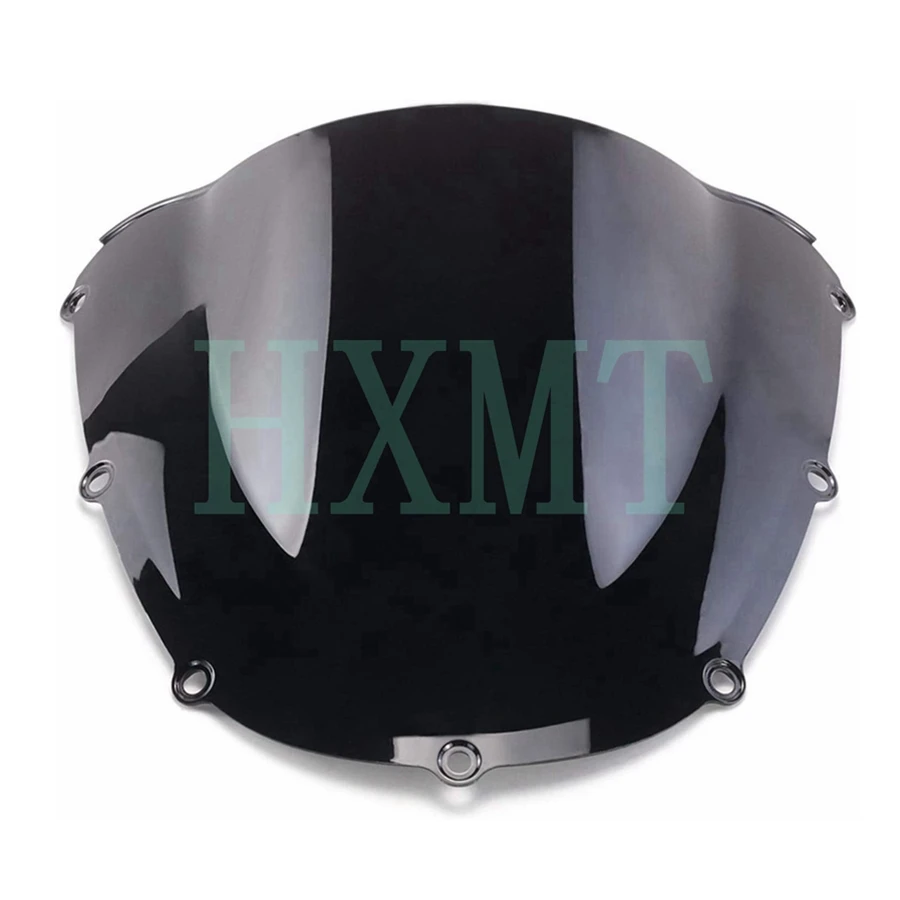 For Honda CBR 900 RR 954 2002 2003 Black Motorcycle Windshield Double Bubble Front Windscreen Screen CBR954 CBR954RR 954RR 02 03