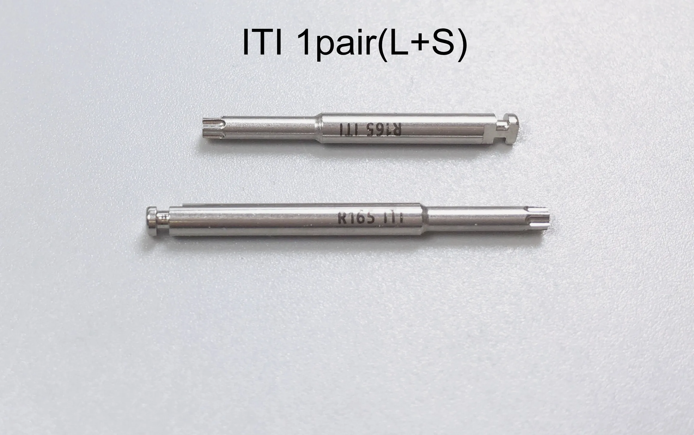 

Dental SS Micro Implant Screw Drivers For Low Speed Handpiece R155 NOB Long+Short