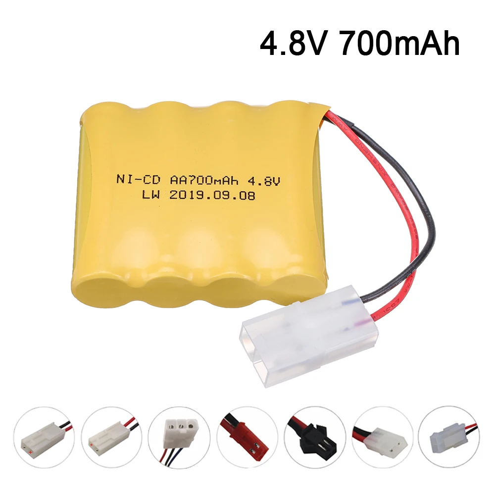 4.8 V 700mAh 4* AA NI-CD battery group  battery Remote Control Toys Electric toy security facilities electric toy battery 5pcs