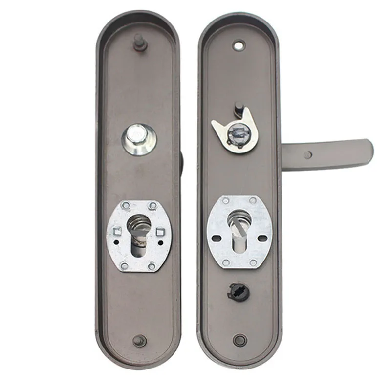 Imagem -05 - Universal Anti-roubo Mortise Entrada Portão Handle Anti-explosão Segurança Bola Porta Fechadura Handle 235 mm Distância