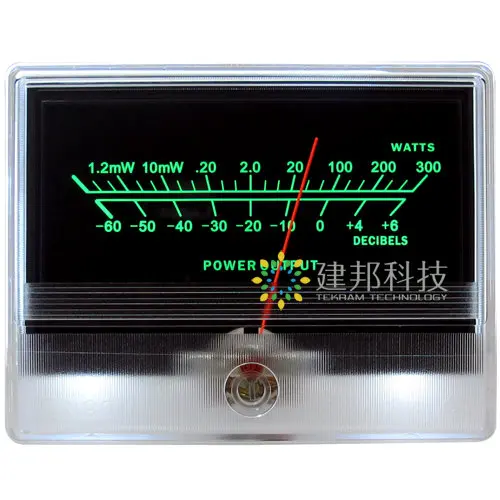 

High Precision Vu Meter Power Amplifier Level Meter Front Level Electronic Tube Machine DB Sound Pressure Meter