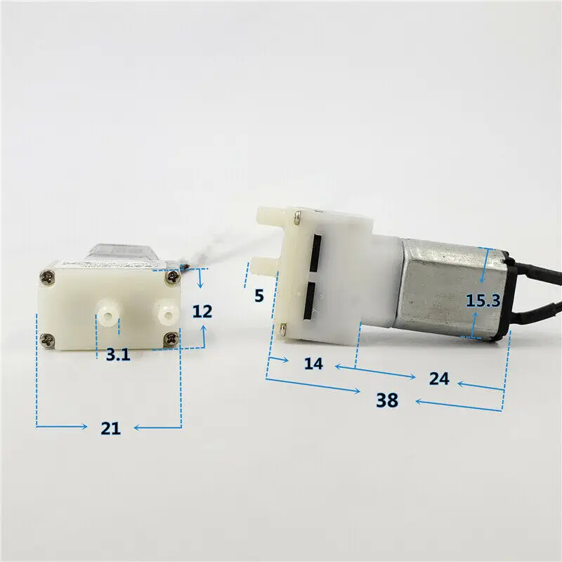 Электромагнитный клапан DC 4.5V 6V 12V 24V Tiny Mini Solenoid Valve Normally Closed N/C Flow Control Water Valve 5V Water pump Пневматика — деталь 4