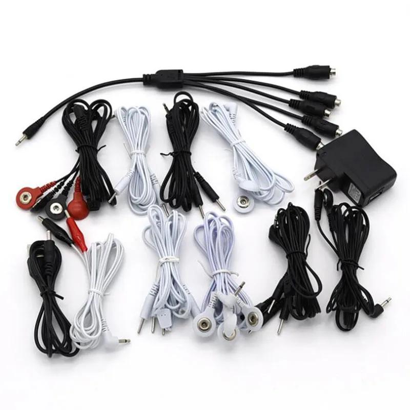 Electric Shock Wire For Electrical Set Electro Cable To Connect Stimulation Penis Ring Anal Plug Erotic Accessories Bdsm Sex Toy