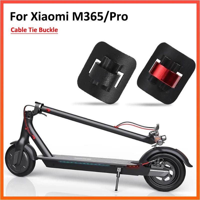 Aluminum Alloy Cable Card Tie Buckle Clean Beautiful Suitable for Xiaomi M365 PRO 1S Mi3 Electric scooter E-bike Parts