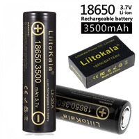 Hot Original LiitoKala 30A Lii-35A 18650 Li-ion Battery 3.7V 3500mAh Rechargeable Li-Ion High Drop Battery for Flashinglig