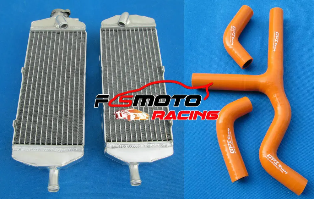 

Алюминиевый радиатор + силиконовый шланг для KTM 560SMR 450SMR 525SMR 450SX 525SX 2003 2004 2005 2006 03 04 05 06