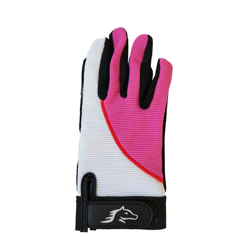 الصيف الأطفال الفروسية قفازات عدم الانزلاق قفازات الأطفال قفازات قيادة معدات ركوب الخيل معدات الفروسية سيليكون