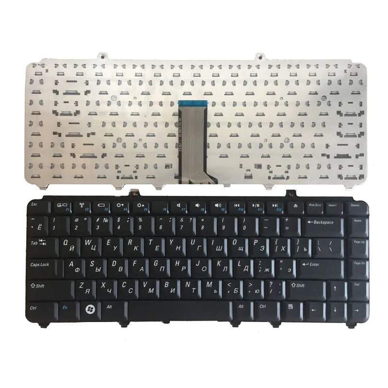 Russian laptop Keyboard For Dell inspiron 1400 1520 1521 1525 1526 1540 1545 1420 1500 XPS M1330 M1530 NK750 PP29L M1550 RU