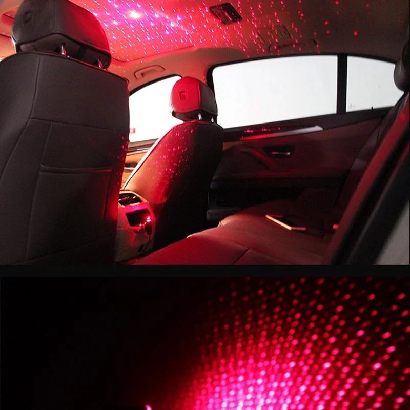 USB Decorative Lamp, LED Car Roof, Star, Night Light, Projector for Acura RLX CL EL CSX ILX MDX NSX RDX RL SLX TL TSX Vigor ZDX