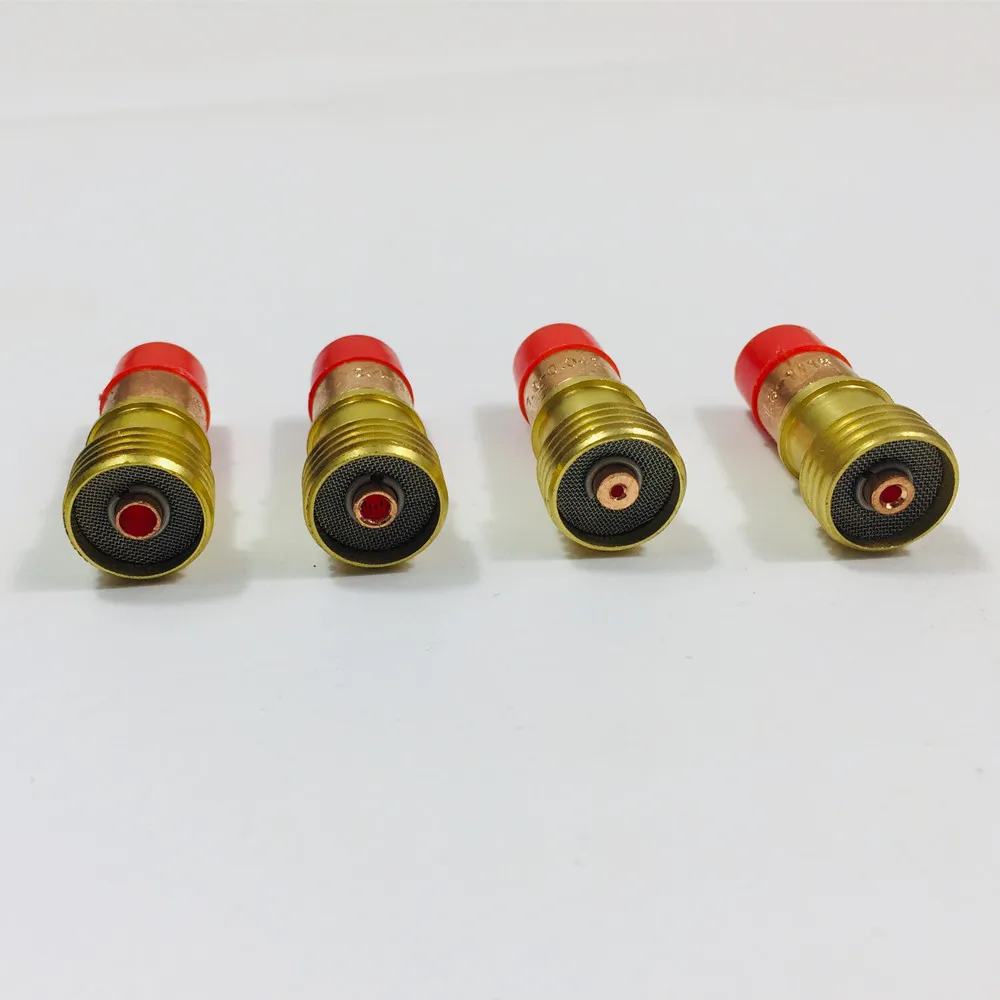 Lente gás tocha de soldagem Stubby, 49 unidades,, para WP-17/18/26 TIG 10 Pyrex copo de vidro kit de soldagem prático durável acessórios fácil de Usar