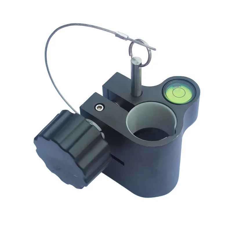 Imagem -05 - Elemento de Nivelamento Preto Conta de Bolha Nível de Alta Precisão para Chcnav Gps 25 mm Haste de Centralização de Fibra de Carbono