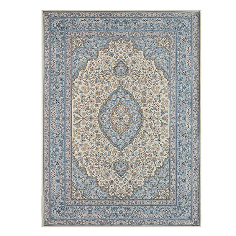 Vintage Europe Persian Ethnic Style Rugs Carpet for Home Living Room Bedroom Bedside Carpet Floor Mat Jacquard Parlor Sofa Table