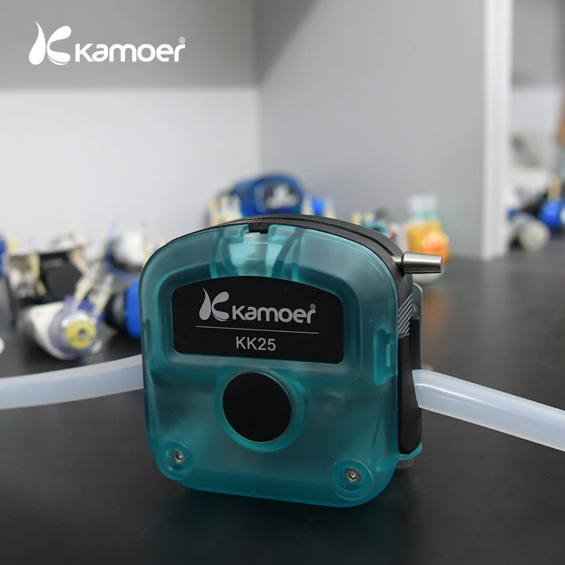 Kamoer 3.7L/min 24V Peristaltic Pump Automatic Self-priming Pump Small Circulating Pump Laboratory Large Flow Water Pump KK25