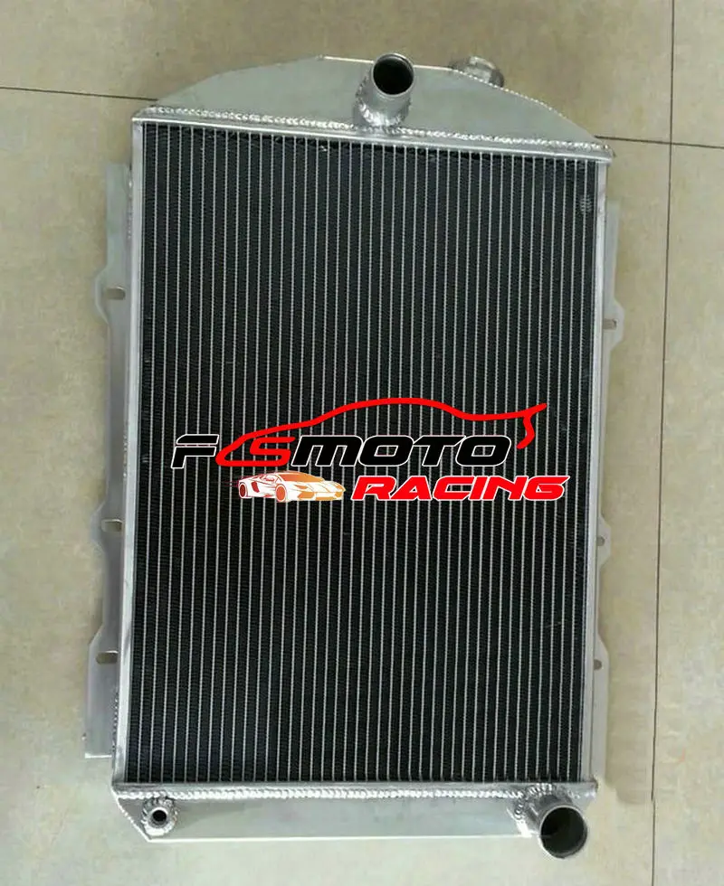 For Chevrolet chevy hot/street Rod 350 V8 1938 Aluminum Radiator MT WO Tranny Cooler 38