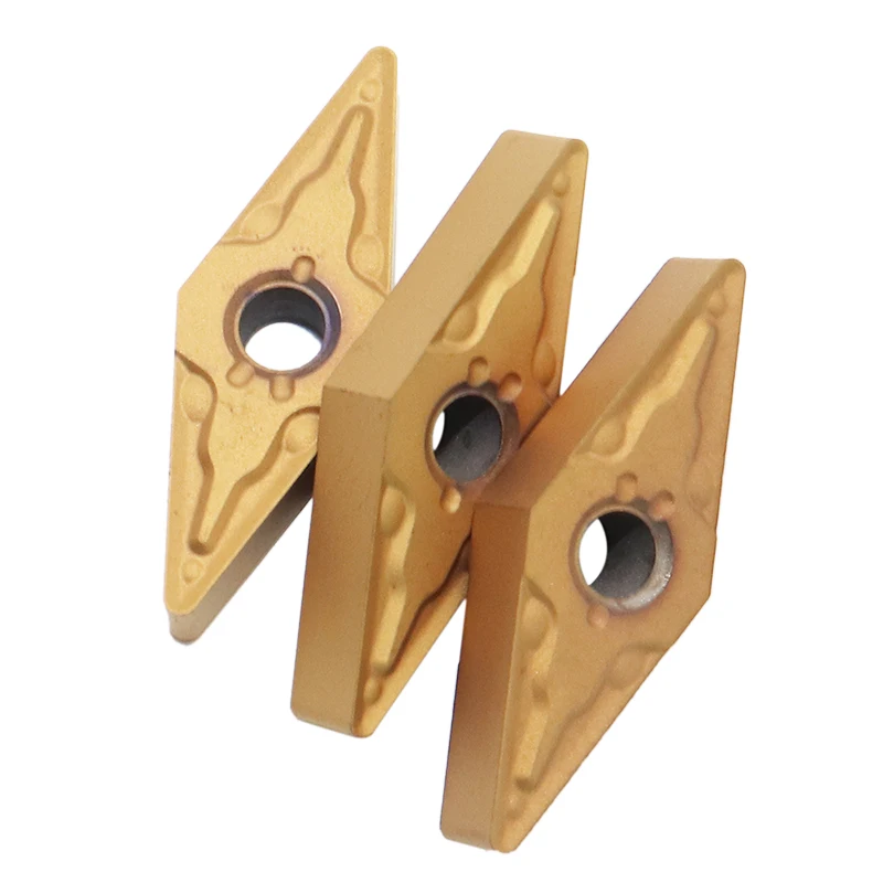 10 Chiếc VNMG160408 VNMG160404 UE6020 VP15TF US735 Bên Ngoài Dụng Cụ Xoay Carbide Lắp Máy Tiện Kim Loại VNMG BladeCNC Máy Công Cụ
