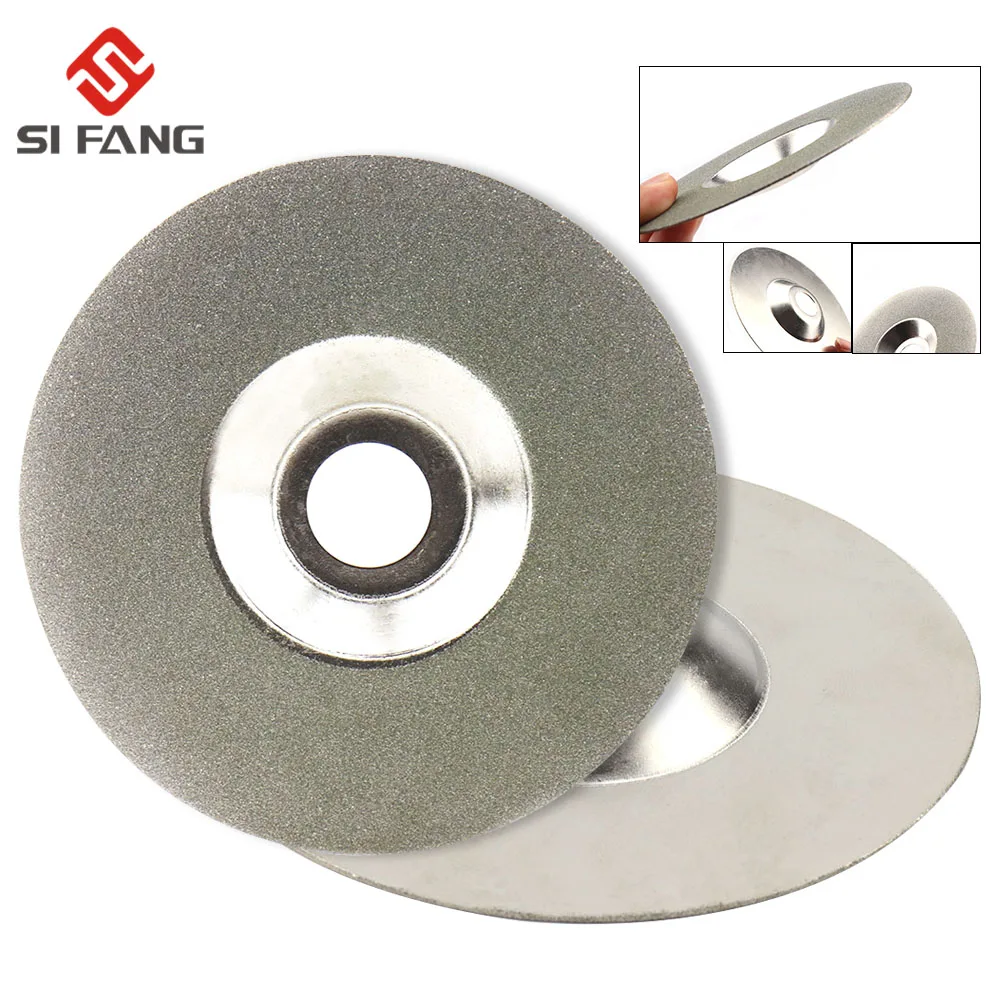 Galvanizado Disco de Corte de Diamante Rebolo Forma de Tigela Lâminas de Serra Ferramenta de Rebarbadora Alta Qualidade 125 mm 1pc
