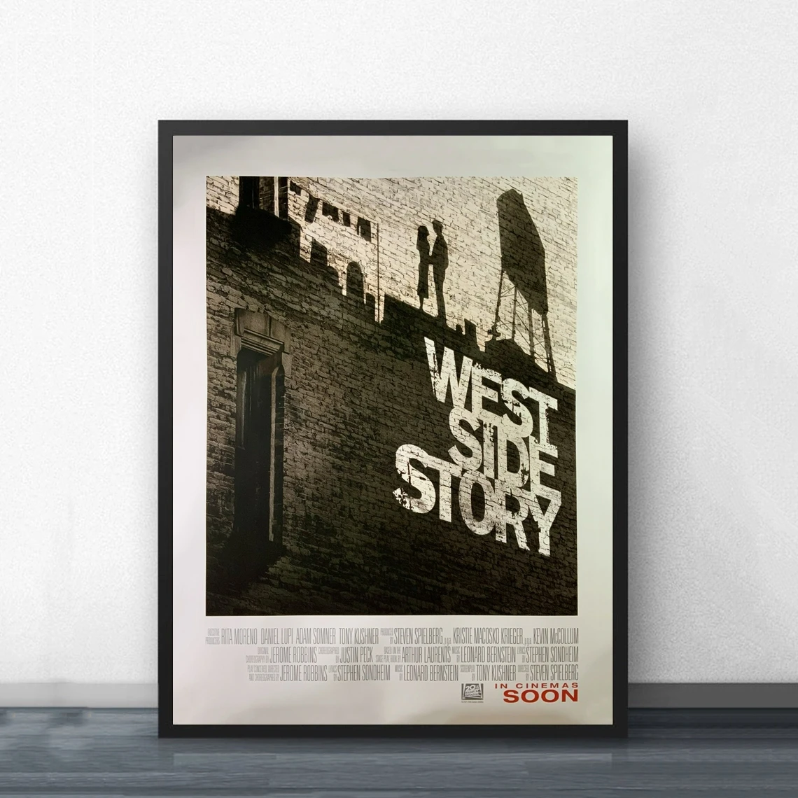 

West Side Story - 2021 кинопостер домашний декор классическое искусство фото холст постер печать настенная живопись, без рамки