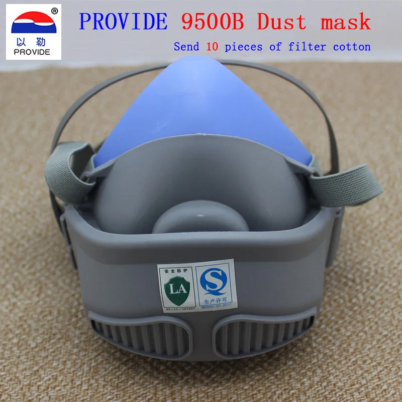 

PROVIDE respirator dust mask With 10 pieces of filter cotton high quality dust mask dust particulates respirator mask