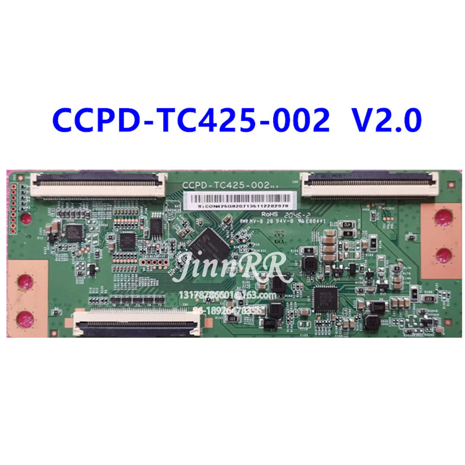 

CCPD-TC425-002 V2.0 Original wireless For 43inch Flap interface Logic board Strict test quality assurance CCPD-TC425-002 V2.0