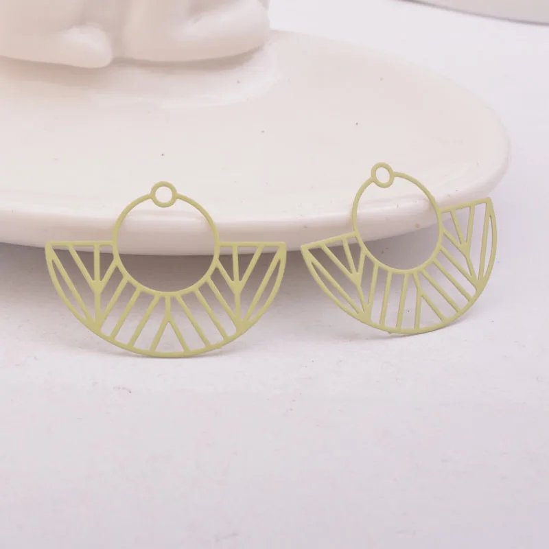 50 Stück AB5547 23*30mm Filigrane Boot-Anhänger, Seeschiff-Anhänger für DIY-Schmuckherstellung – Detail 9