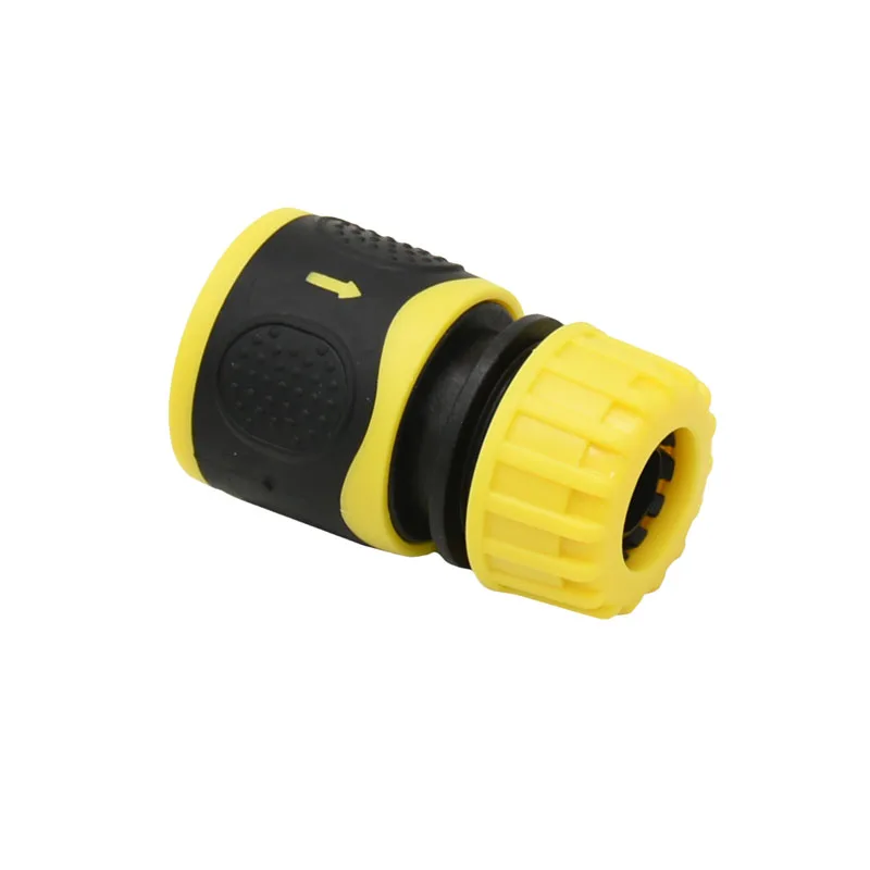 Manguera de jardín para lavado de coches, conector rápido de tubería de agua de 16mm, adaptadores de riego de juntas, 1/2 pulgadas, 1 unidad