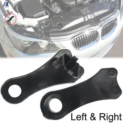 Front Left & Right Halogen Headlight Lamp Bracket For BMW 5 Series E60 E61 2003 - 2010 Brackets Headlamp 63126949633 63126949634